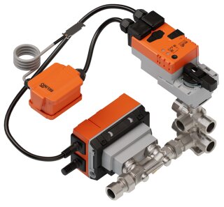 Belimo EP015R6+BAC-HHM 6-Weg-Ele.PI-Regelkugelhahn DN15