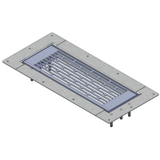 Helios FRS-BGS 1 Boden-Gitter-Set für Multi-Boden-Kasten (03878)