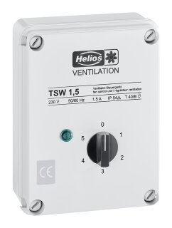 Helios TSW 1,5 Trafo-Drehzahlsteller 1-PH, 230 V, 1,5 A (01495)