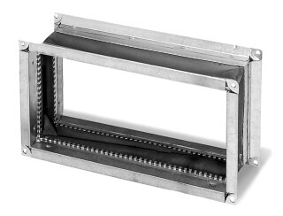 Helios VS 50/25 Verbindungsstück Flexibel, rechteckig, mit Flanschen (05695)