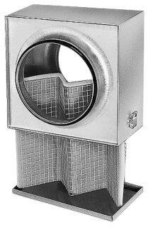 Helios LFBR 100 Luftfilter-Box für Rohr DN 100 mm (08576)