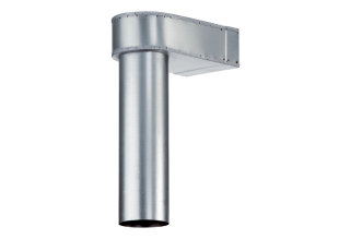 MC Winkel MF-WL100 80/150 90Grad-Übergang DN100 auf 80x150, lang (0018.0495)