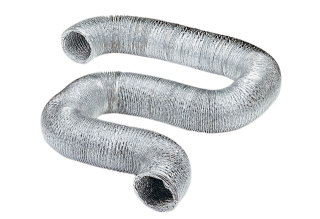 MC Aluminium-Flexrohr AFR 75 flexibel, fünflagig verrillt, DN75 (0055.0088)
