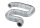 MC Aluminium-Flexrohr AFR 75 flexibel, fünflagig verrillt, DN75 (0055.0088)