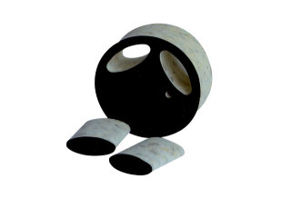MC Einschubschalldämpfer SDE 8 50 mm Schaumstoff, DN80 (0044.0213)