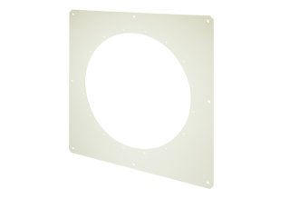 MC Quadratische Wandplatte QW 80 zur Montage von DAS 80 Ventilatoren (0053.0014)