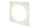 MC Quadratische Wandplatte QW 80 zur Montage von DAS 80 Ventilatoren (0053.0014)