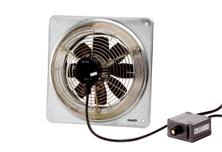 MC Axial-Wandventilator DZQ 40/4 B Ex e Wandplatte, Drehstrom, Ex-Schutz, DN400 (0083.0181)