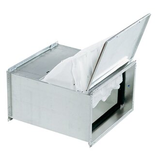 FFK 30-15 Kanalfilterbox 340x190x402mm, Stahlbl. verz., o. Filter
