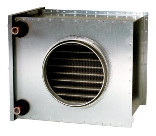 VBC 250 Heizregister PWW DN 250, max. 150°C, 16 bar, 2-reihig