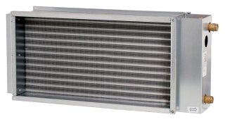 VBR 100-50-3 Heizregister PWW 1000x500mm, max. 150°C, 10 bar, 3-reihig