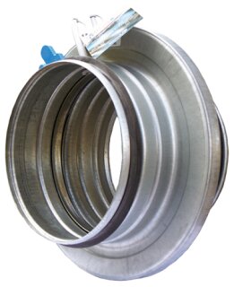 SPI 630 C Irisblende DN 630, Stahlblech verz., Gummidichtung