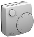 TKS16 Raumthermostat 80x80x39mm, 230V, 10A, 5-30°C, IP30