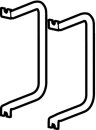 SWB2 Montagekonsole für SWH / SWS 22 Heizlüfter