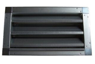 WSG 70-40 Wetterschutzgitter 700x400mm, Stahlblech verzinkt