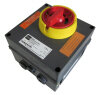 REV-3POL/ATEX-11kW R/Y 25A, IP66, 2NO, Schalter 0/1, rot/...