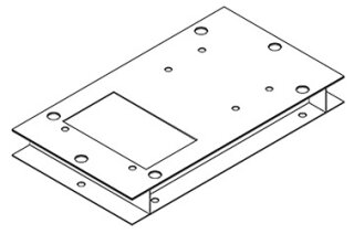 Bodenkonsole B, BB für Linea eco B, BB