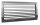 NOVA-C-1-525x125-V-ZN Gitter, verz. Stahl, 1-reihig, Schrauben