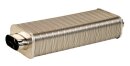 System 100 Schalldämpfer flex. 128x51mmFlachkanal,...