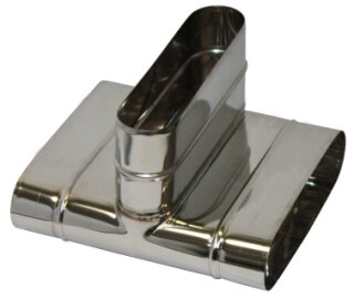 S151/S100 Abzweig.90° breits. 51x207mm, Abgang breitseitig 51x128mm
