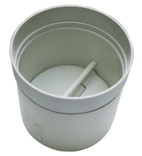 Systemair VKS-DVP 200 Verschlussklappe DN 200, selbsttätig. aus PP (311515)