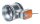 TUNE-R-125-3-M4 Runde Luftklappe, verz.Stahl, C4,230V Fe