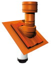 SDL 200 für 6-60° Set schwarz Dachhaubeset DN200...