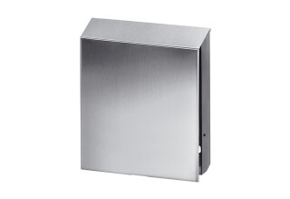 MC Außenabdeckung PP 45 AE Farbe Edelstahl, für Endmonate-Set PP 45 (0093.0177)