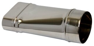 Systemair 125/S 151 Übergang rund-flach KWL adapt. circular-flat DN125 (315246)