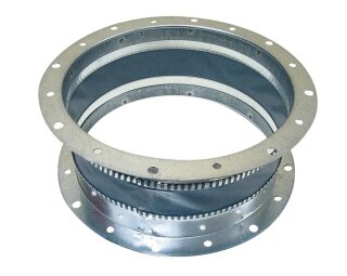 Systemair ASS-EX 310/311 Flex. Stutzen DN 250, Stahlbl. verz. u. Neopren Gewebe (4830)