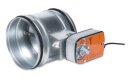 TUNE-AHU-R-315-3-LF24 Runde Luftklappe, verz.Stahl,...