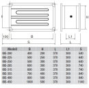 S&P IBE-225/16,5 T Elektro-Heizregister