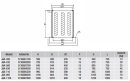 S&P JAA-1100 Sockelschalldämpfer