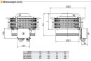 S&P CTB/4-1300/315 ECOWATT PLUS Dachventilator,...