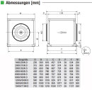 S&amp;P CVAB/4-6000/450 N D L&uuml;ftungsbox, schallged&auml;mmt, DN450