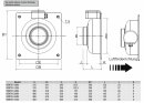 S&P VENT/V-315 N Rohrventilator, Wandmontage, DN315