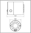 S&amp;P SILENTUB-100 Rohreinschub-Ventilator, DN100