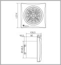 S&amp;P SILENT-300 CZ PLUS Kleinraum-Ventilator