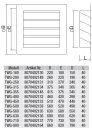 S&amp;P TWH-100 Teleskop-Wandh&uuml;lse, DN100