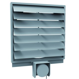S&P PAR-560 Verschlussklappe, elektrisch, grau