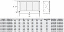 S&P IFL-355  G4 Kanal-Luftfilterbox, Vliesfilter G4