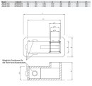 S&amp;P JAAL2A-560 H657 Sockelschalld&auml;mpfer mit Anschlussstutzen