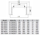 S&amp;P JBS-435/4 Flachdachsockel