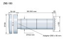 S&P ZNE-100 Außenluftdurchlass