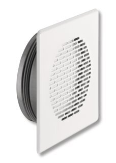 GD Ventilgitter Design Stripes weiß, quadratisch