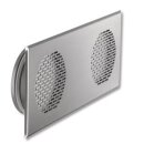 GD Ventildoppelgitter Design Stripes Edelstahl