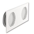 GD Ventildoppelgitter Design Stripes weiß