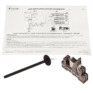 Systemair SAVE CB Anschluss Set, 1~ Schütz, Kanaltemp.sensor, Kabel, bis 3.5 (142852)