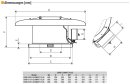 S&P CRHB-280 N ECOWATT PLUS Dachventilator,...