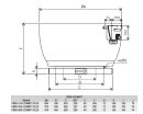 S&P CRVB-280 N ECOWATT Dachventilator, vertikal, EC